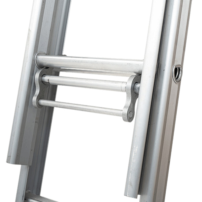Aluminium Double Extension Ladder SI-DEL208 ALUCLASS - ALUCLASS MY