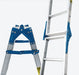 Aluminium 7 Steps Dual Purpose Ladder ALUCLASS (DP07) - ALUCLASS MY