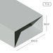 1" x 2" Aluminium Extrusion Rectangle Hollow Profile Thickness 1.20mm HB1632 ALUCLASS - ALUCLASS MY