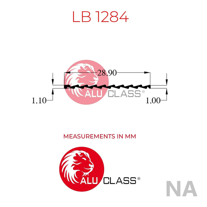 Aluminium Lighting Blade Profile LB1284 ALUCLASS - ALUCLASS MY