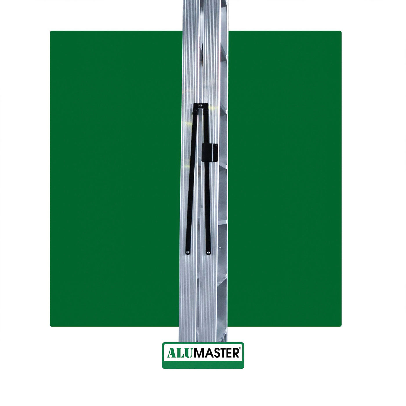 READY STOCK Alumaster Heavy Duty Aluminium Welded Ladder (16 Steps Do ...
