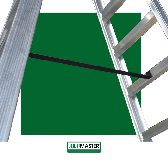 ✨READY STOCK✨Alumaster Heavy Duty Aluminium Welded Ladder (16 Steps Double Side) AL-DWL70-16S ALUCLASS