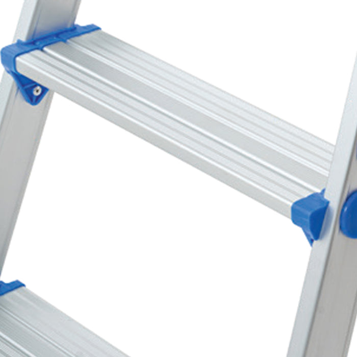 Aluminium 6 Steps Working Tray Ladder AL-WTL06 ALUCLASS - ALUCLASS MY