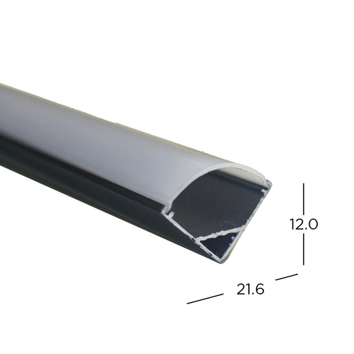 ⭐Cutting Required⭐ Aluminium LED Casing ALUCLASS AM-1515 LED CASING (BK)-3M/ AM-1515 LED CASING (WH)-3M/ AM-1616 LED CASING (BK)-3M/ AM-1616 LED CASING (WH)-3M/ AM-1707 LED CASING (BK)-3M/ AM-1707 LED CASING (WH)-3M - ALUCLASS MY