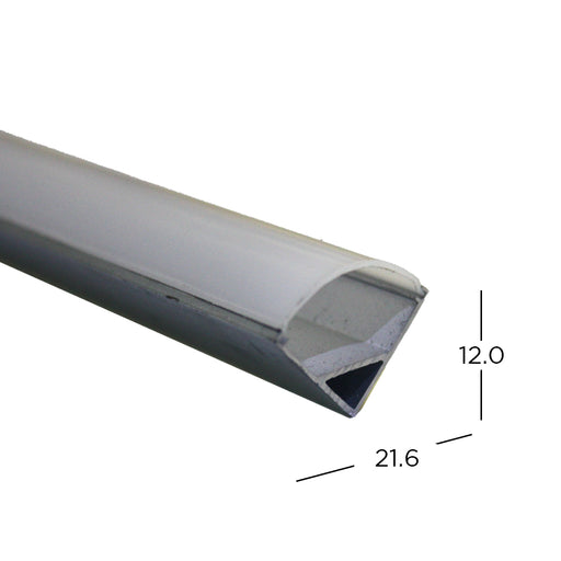⭐Cutting Required⭐ Aluminium LED Casing ALUCLASS AM-1515 LED CASING (BK)-3M/ AM-1515 LED CASING (WH)-3M/ AM-1616 LED CASING (BK)-3M/ AM-1616 LED CASING (WH)-3M/ AM-1707 LED CASING (BK)-3M/ AM-1707 LED CASING (WH)-3M - ALUCLASS MY
