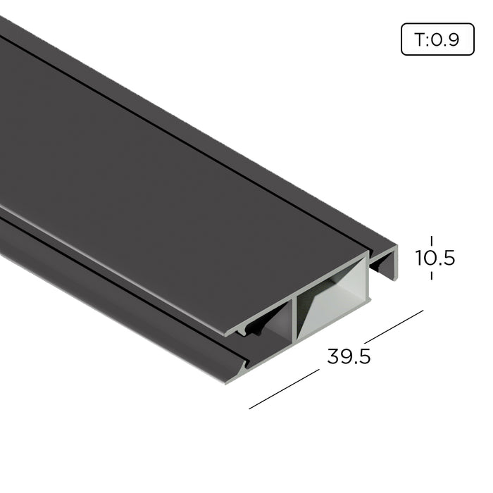 Insect Screen Profiles Aluminum Extrusion Insect Screen Frame Profile Thickness 0.90mm MQ1006 ...