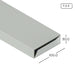 Aluminium Extrusion Kitchen Cabinet Profile Thickness 2.50mm MY1431 ALUCLASS - ALUCLASS MY