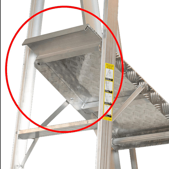 Aluminium Heavy Duty 4 Steps Platform Ladder ALUCLASS - ALUCLASS MY