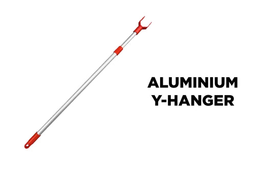 Aluminium Y-Hanger Adjustable/ Extendable Laundry Hanger Clothing Fork ALUCLASS - ALUCLASS MY
