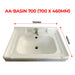Minimalist Wash Basin Aluclass AA-BASIN (CY) - ALUCLASS MY