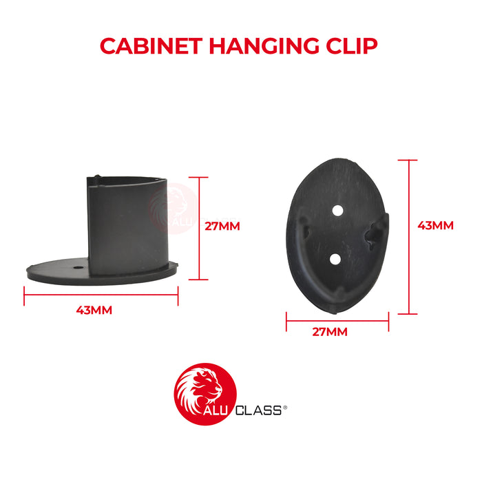 Cabinet Hanging Clip Aluclass AM-HANGING CLIP - ALUCLASS MY