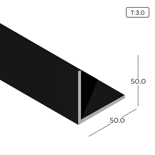 Aluminium Equal Angle AN505030 Aluminium Extrusion Profiles ALUCLASS - ALUCLASS MY