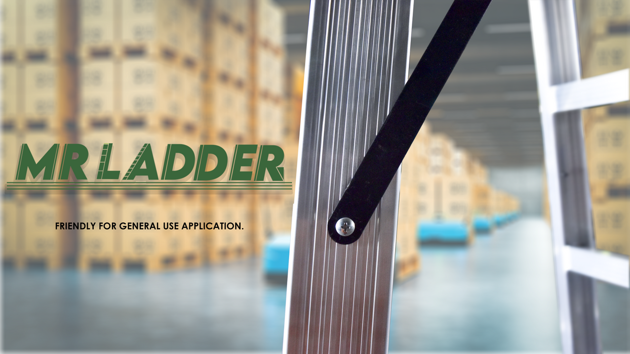 Side Offloading Ladder Mr Ladder Home Use Aluminium Single Side Welded Ladder (9 Steps) AL-SW ...