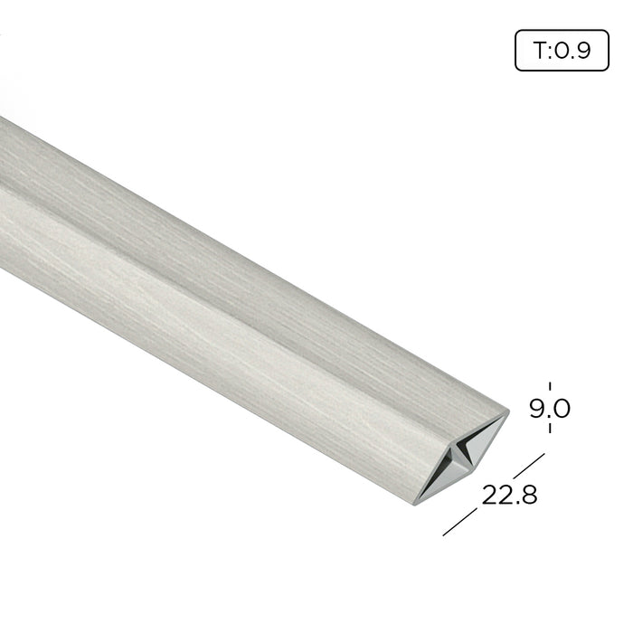 Aluminium Extrusion Classic Door Louvre Profile Thickness 0.90mm CA2016 ALUCLASS - ALUCLASS MY