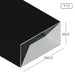 50mm x 100mm Aluminium Extrusion Rectangle Hollow Profile Thickness 1.20mm HB1632 ALUCLASS - ALUCLASS MY