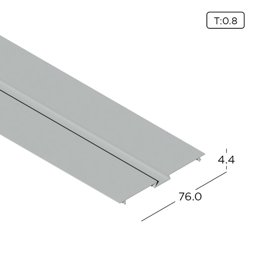 Aluminium Partition KP5033 Aluminium Thin Mould Profile ALUCLASS - ALUCLASS MY