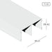 Aluminium Extrusion Kitchen Cabinet & Wardrobe Profile Thickness 1.15mm WR1009-B ALUCLASS - ALUCLASS MY
