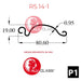Aluminium Roller Shutter Profile 0.95mm RS14-1 Aluminium Extrusion Profiles ALUCLASS - ALUCLASS MY