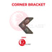 (Bundle of 50) Corner Bracket ALUCLASS (AA-CB001 (39MMX13.8MM)) - ALUCLASS MY