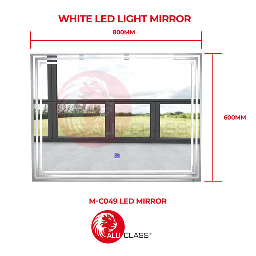 White LED Light Mirror ALUCLASS M-C007/M-C010/M-C049 - ALUCLASS MY