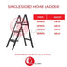 ⚡READY STOCK⚡ Household Aluminium Slim 2-Step Stool/Ladder ALUCLASS ONLINE AL-AWN 2SSL - ALUCLASS MY