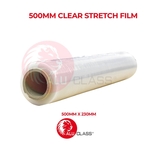 Clear Stretch Film/Pallet Wrapping 500mm ALUCLASS AA-SF-STRETCH FILM - ALUCLASS MY