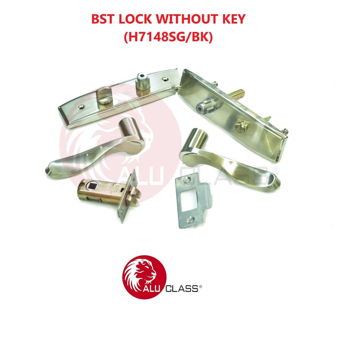 BST Mortise Door Lock Set ALUCLASS AA-BS-H7148SG - ALUCLASS MY