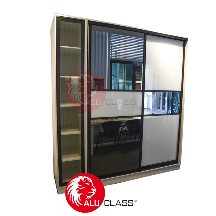 Aluminium Kitchen Cabinet & Wardrobe Profile WR1008-A Aluminium Extrusion Profiles ALUCLASS - ALUCLASS MY